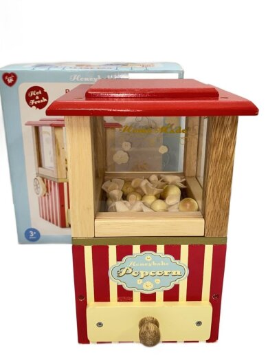 商品画像：LE TOY VAN/イギリス製/木製ポップコーンマシン 1