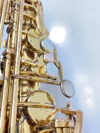 商品画像：A-900μ 【工房メンテナンス品】A-900μ/YANAGISAWA/ヤナギサワ/アルトサックス/ラッカー 7