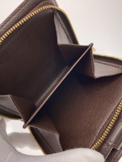 商品画像：コンパクト・ジップ_ダミエ・エベヌ/PVC/BRW/総柄/レディース// 5