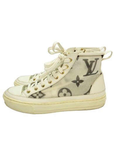 商品画像：LOUIS VUITTON ルイヴィトン　ハイカットスニーカー/38.5/WHT 1