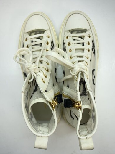 商品画像：LOUIS VUITTON ルイヴィトン　ハイカットスニーカー/38.5/WHT 3