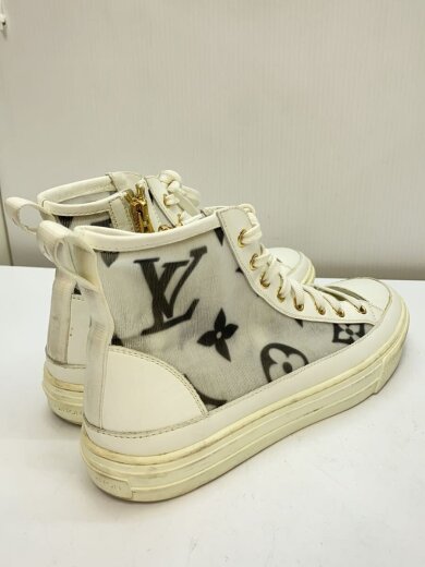 商品画像：LOUIS VUITTON ルイヴィトン　ハイカットスニーカー/38.5/WHT 8