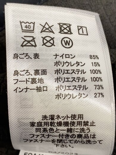 商品画像：ジャケット/S/ナイロン/BLK/FOA405794 4