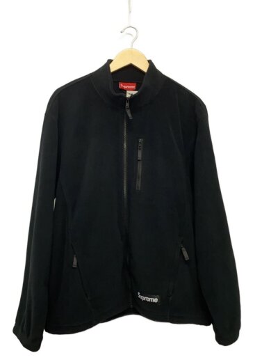 商品画像：Supreme シュプリーム　22AW polartec zip jacket/L/ポリエステル/BLK/無地 1