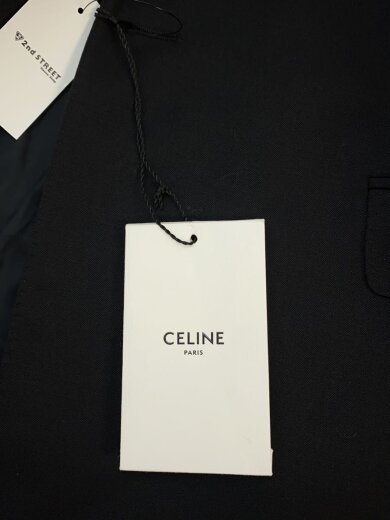 商品画像：CELINE セリーヌ　テーラードジャケット/40/ウール/BLK/無地/2V340659D// 7
