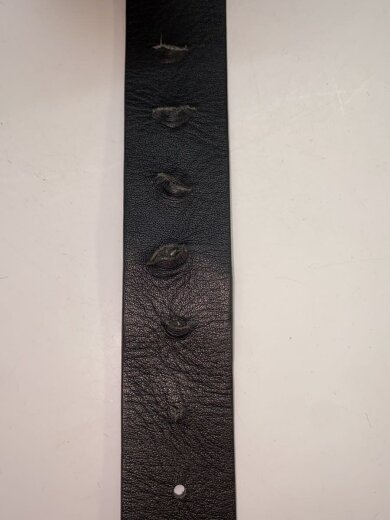 商品画像：BALENCIAGA　BB LARGE BELT/ベルト/レザー/BLK/メンズ// 6