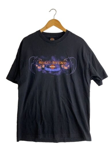 商品画像：Tシャツ/XL/コットン/BLK 1