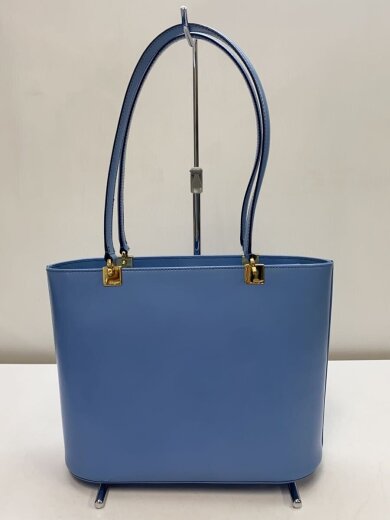 商品画像：Salvatore Ferragamo サルヴァトーレフェラガモ　ハンドバッグ/レザー/BLU/無地 2