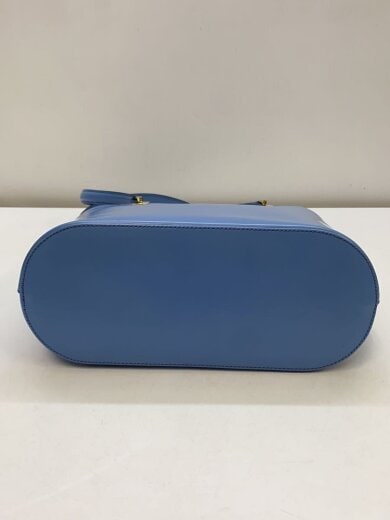 商品画像：Salvatore Ferragamo サルヴァトーレフェラガモ　ハンドバッグ/レザー/BLU/無地 4