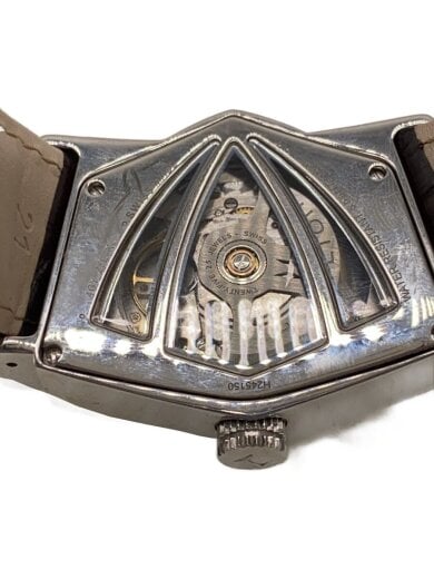 商品画像：自動巻腕時計/アナログ/レザー/WHT/BRW/H245150// 3