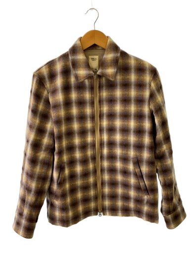 商品画像：ジャケット/S/ウール/BRW/チェック/2820400063 1