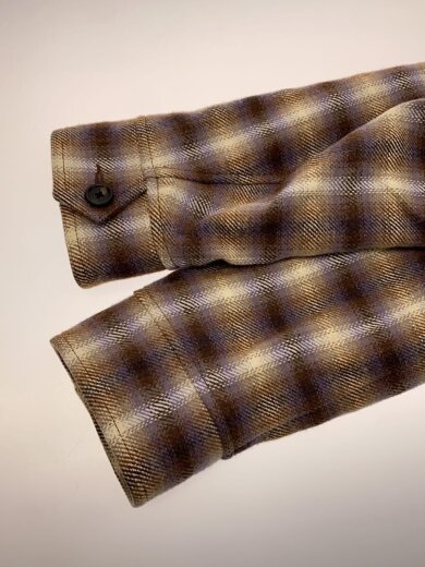 商品画像：ジャケット/S/ウール/BRW/チェック/2820400063 5