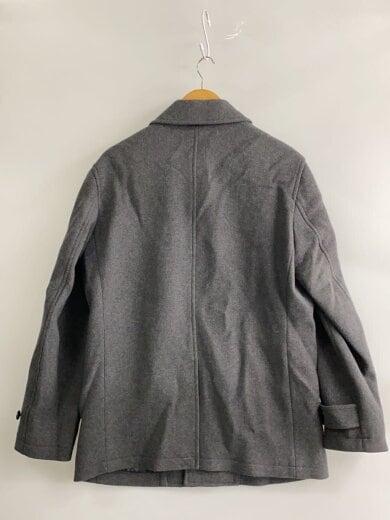 商品画像：ピーコート/L/ウール/GRY/668-3215202// 2