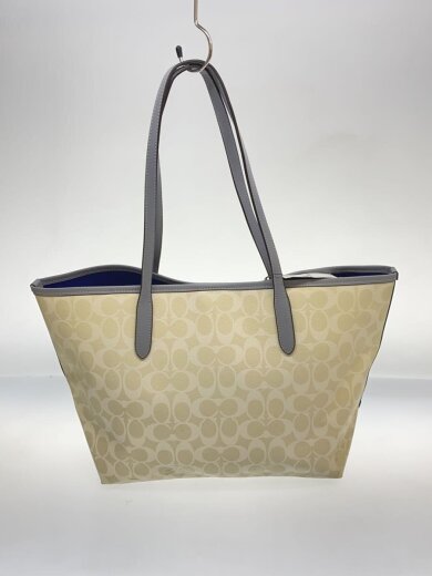 商品画像：トートバッグ/PVC/WHT/総柄/CB869 3