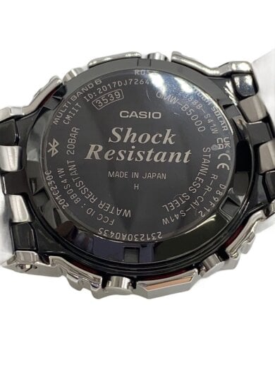 商品画像：ソーラー腕時計_G-SHOCK/デジタル/ステンレス/BLK/SLV 3