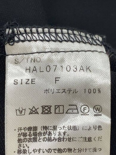 商品画像：長袖ワンピース/FREE/ポリエステル/BLK/無地/HAL07103AK// 4