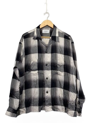 商品画像：22SS/×SUGARHILL/オンブレ裁切 shirt./3/レーヨン/BLK/オンブレCK/US2150// 1