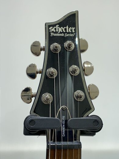 画像：SCHECTERAD-DM-EL DAMIEN ELITE-6/EMG×2/HH/ブラック/AD-DM-EL/シェクター/ダミアンエリート3