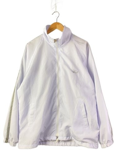 画像：STUSSYナイロンジャケット/--/ナイロン/WHT//1