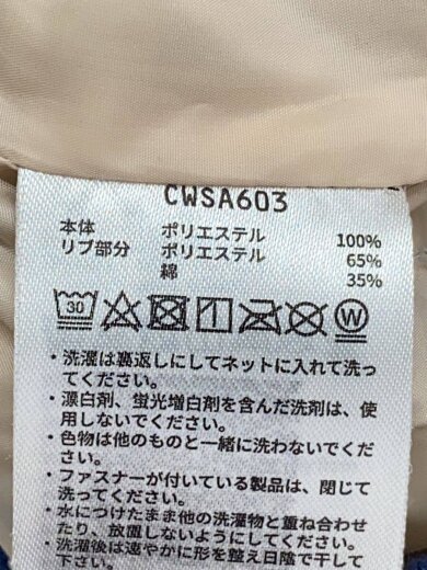 商品画像：フリースジャケット/S/ポリエステル/CRM/無地/CWSA603 4