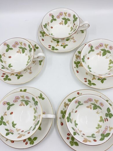 商品画像：カップ&ソーサー/5点セット 2