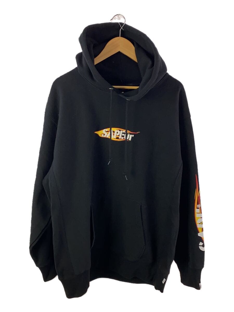 A Elegantes SAPEur / パーカー/XL/コットン/BLK