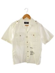 半袖シャツ/42/コットン/WHT/S71DM0535 S35175