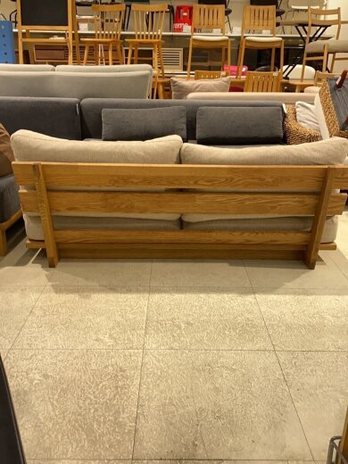 画像：その他ブランドMOMO NATURAL/2人掛けソファ/ウッド4