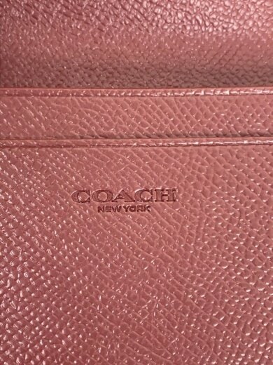 商品画像：コーチ/カードケース/レザー/ベージュ 3