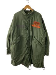 モッズコート/M/ナイロン/KHK/M-65/embroidery