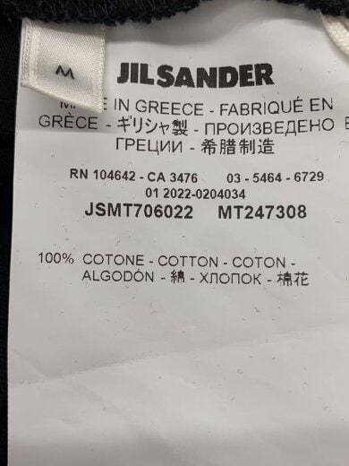 商品画像：Tシャツ/M/コットン/BLK/JSMT706022 5