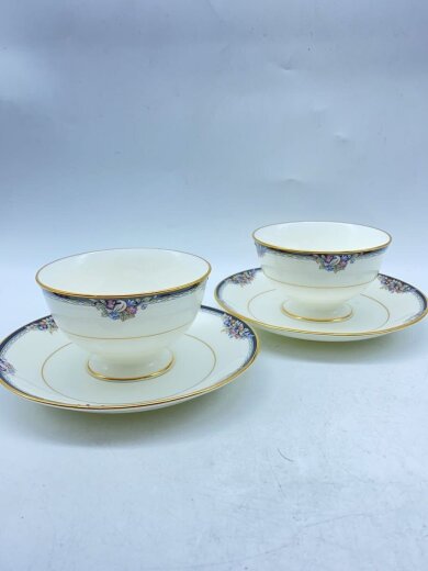 商品画像：カップ&ソーサー/2点セット/WHT 4