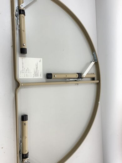 商品画像：TB6-487 テーブル/ワンポールテントテーブル/TB6-487/[ブラウン/ベージュ]/BRW 2