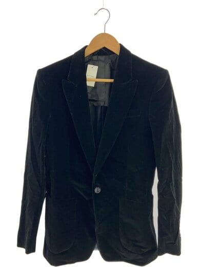 商品画像：テーラードジャケット/44/コットン/BLK/99789// 1