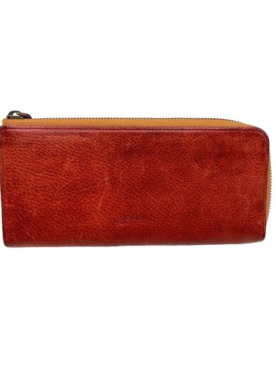 商品画像：長財布/レザー/RED/レディース 1