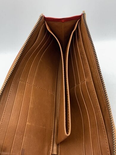 商品画像：長財布/レザー/RED/レディース 4