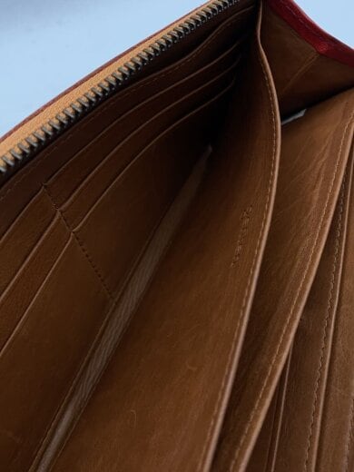 商品画像：長財布/レザー/RED/レディース 5