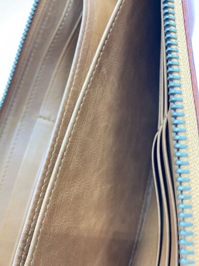 商品画像：長財布/レザー/RED/レディース 6