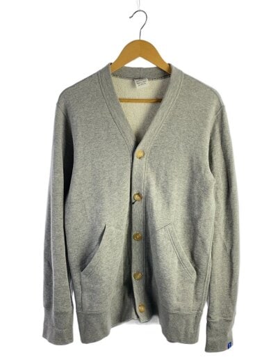商品画像：カーディガン(厚手)/L/コットン/GRY 1