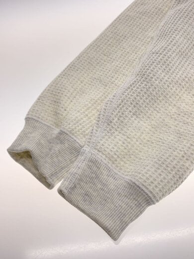 商品画像：ロングスリーブウォームワッフルクルー/XL/ポリエステル/GRY 5