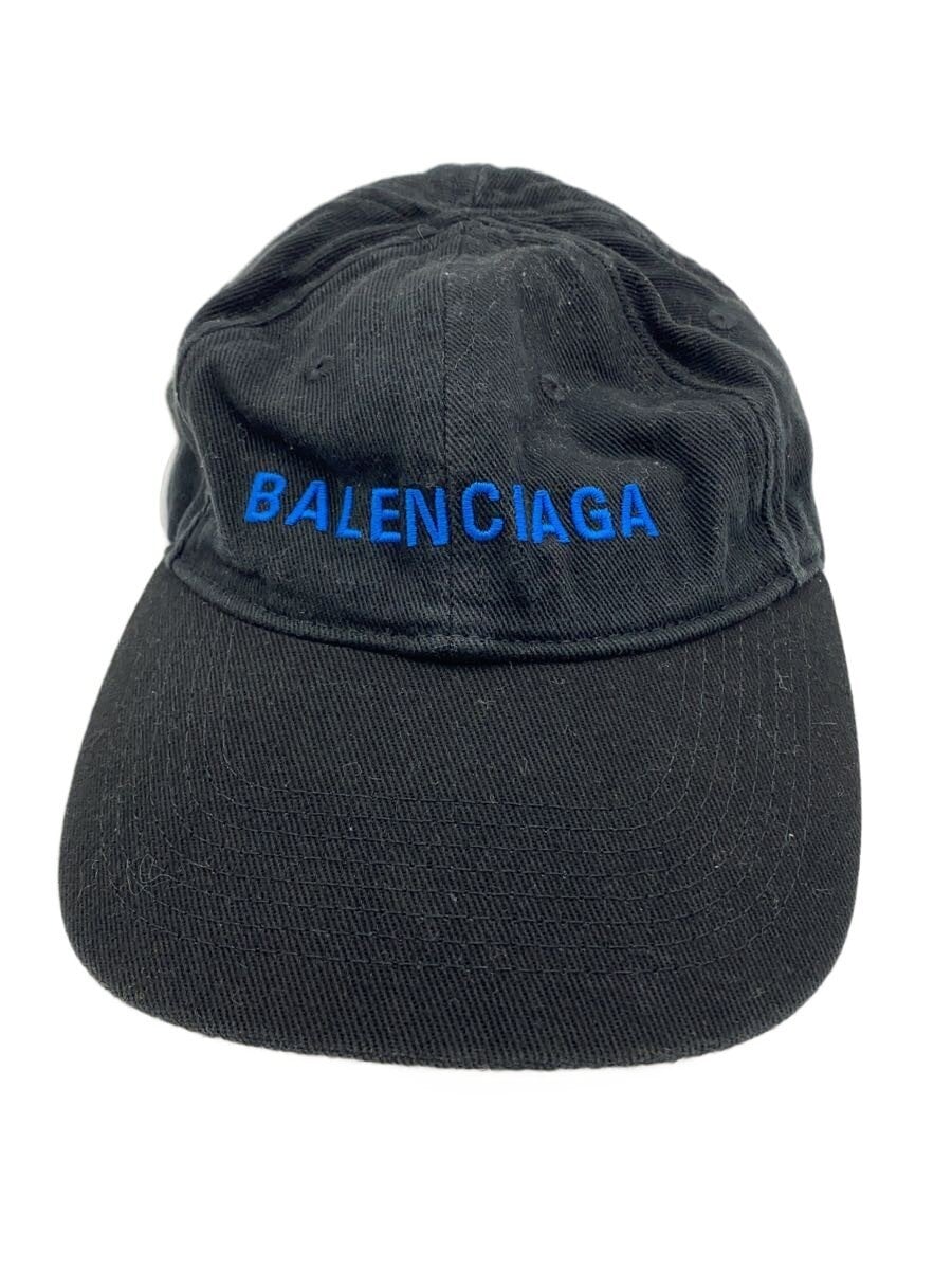 BALENCIAGA / バレンシアガ/キャップ/L/コットン/ブラック