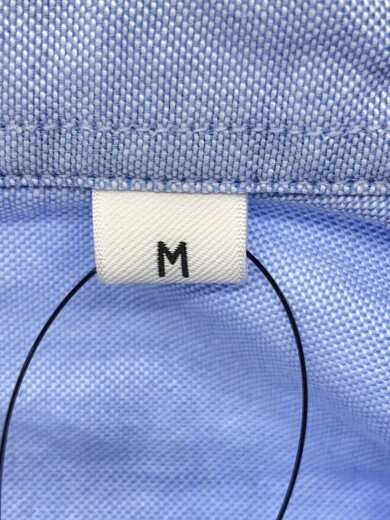 画像：Gymphlex長袖シャツ/M/コットン/BLU/GY-B04094