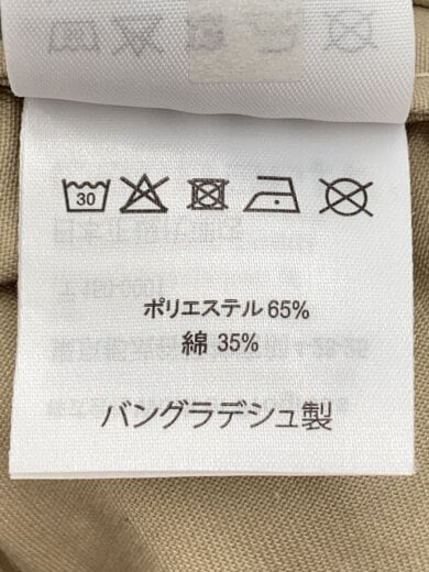 商品画像：半袖シャツ/M/ポリエステル/BEG 4