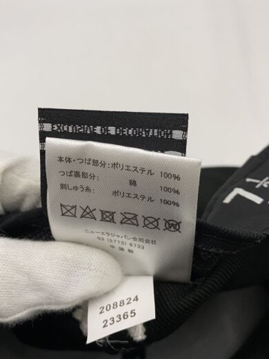 商品画像：キャップ/7 1/2/ポリエステル/BLK/メンズ 6