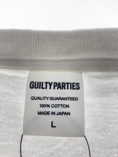 商品画像：Tシャツ/L/コットン/WHT/無地 3