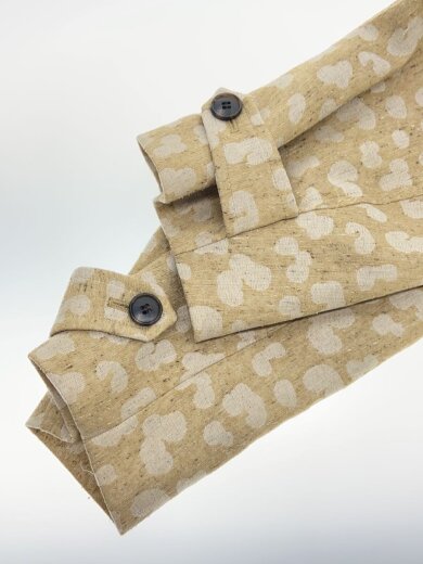 商品画像：ジャケット/1/ポリエステル/BEG/レオパード/18103-0402 5