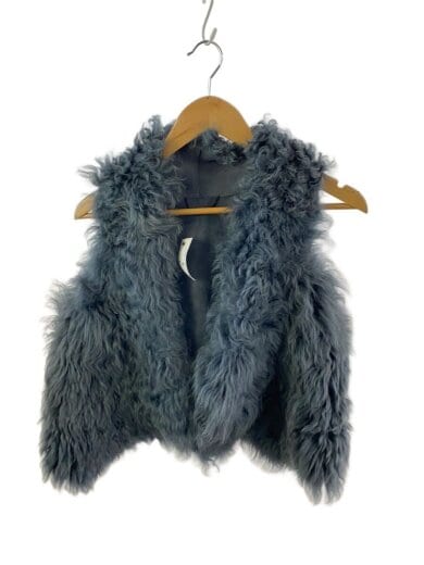 商品画像：ベスト/one/ファー/GRY 1