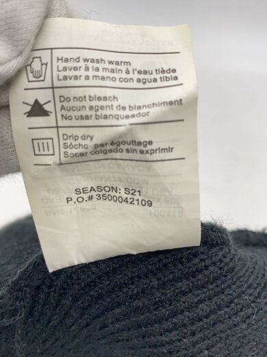 商品画像：ニットキャップ/FREE/アクリル/BLK/メンズ/A18-BLK 6