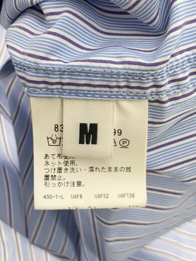 商品画像：ジャケット/M/ナイロン/BLU/ストライプ/8311-173-0599 4