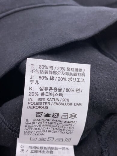 商品画像：スウェット/L/コットン/BLK/IF1766-010 4